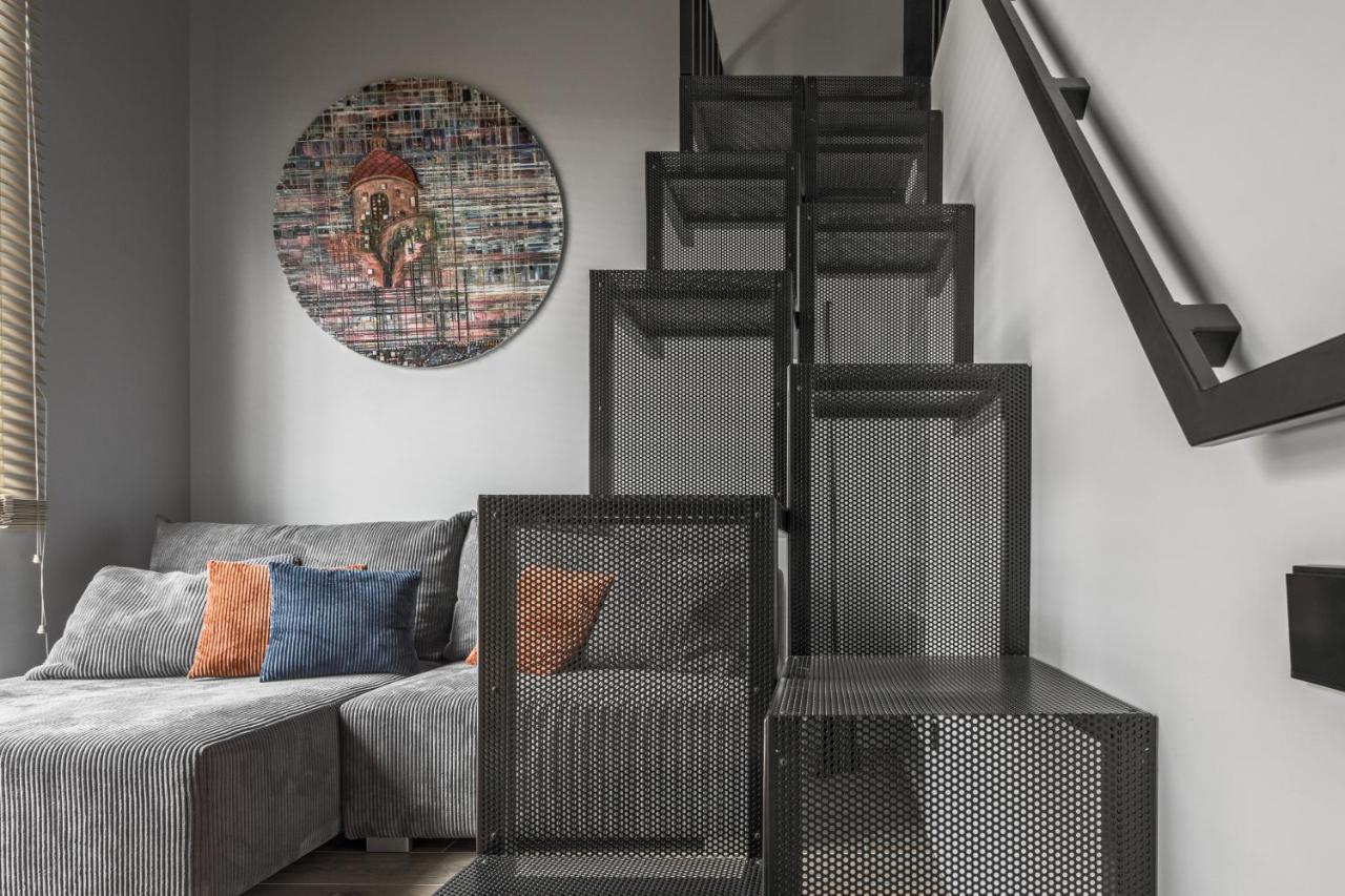 Ivis House Modern Apartment In Vilnius Old Town With Balcony Bagian luar foto